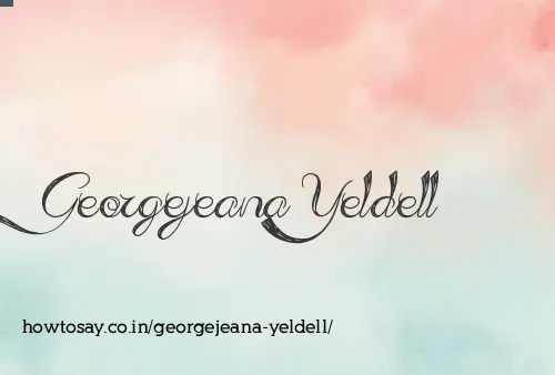 Georgejeana Yeldell