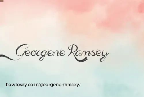 Georgene Ramsey