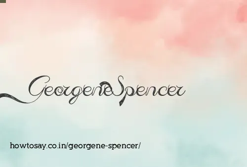 Georgene Spencer