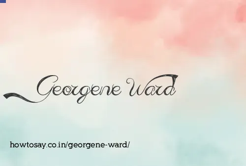 Georgene Ward
