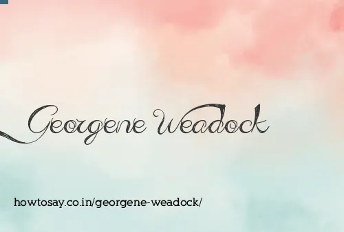 Georgene Weadock