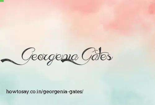 Georgenia Gates