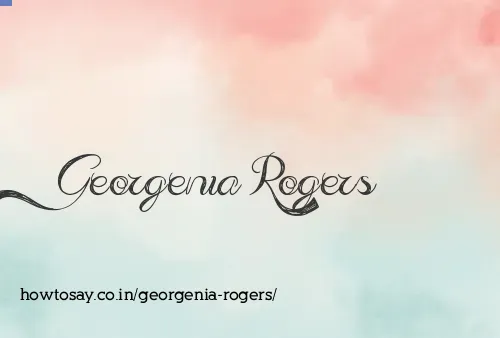 Georgenia Rogers