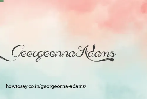 Georgeonna Adams