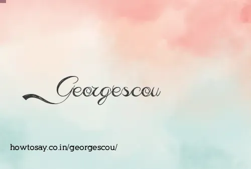 Georgescou
