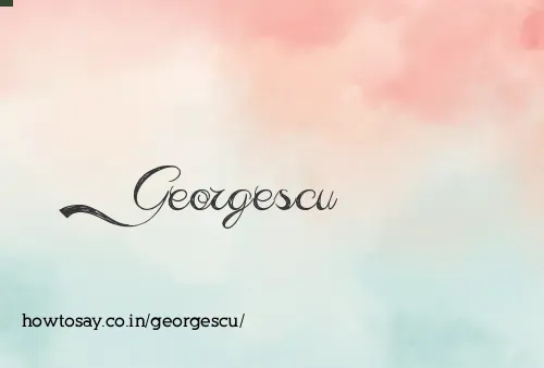 Georgescu