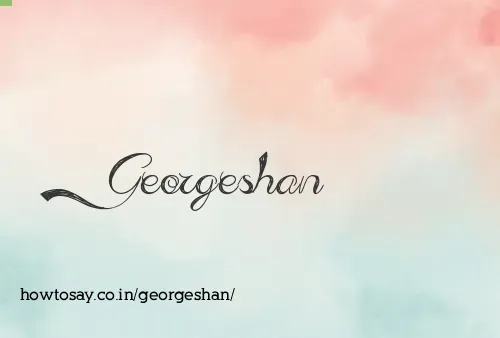 Georgeshan