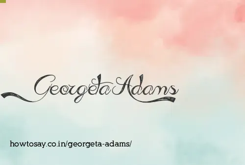 Georgeta Adams