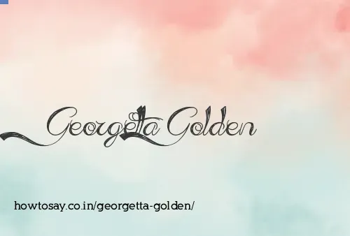 Georgetta Golden