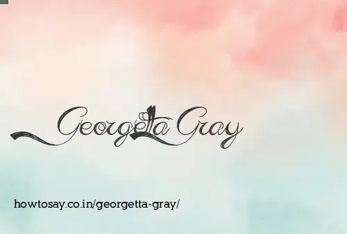 Georgetta Gray