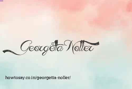 Georgetta Noller