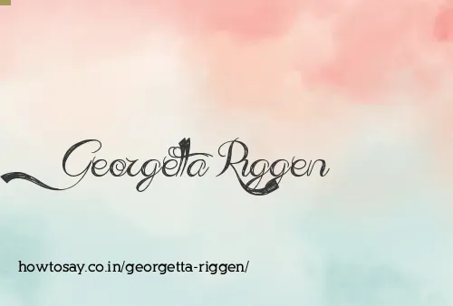 Georgetta Riggen