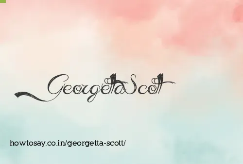 Georgetta Scott