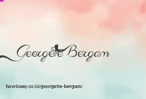 Georgette Bergam