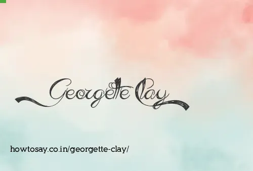 Georgette Clay