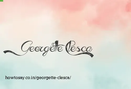 Georgette Clesca