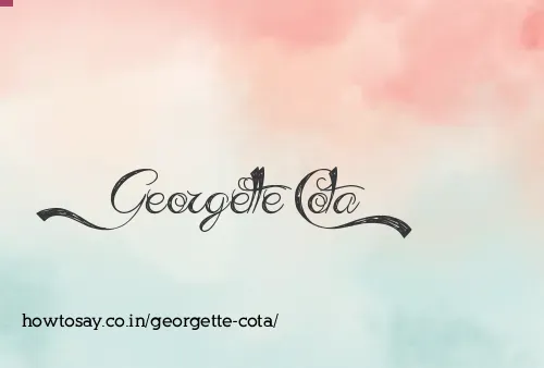 Georgette Cota