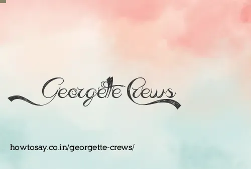 Georgette Crews