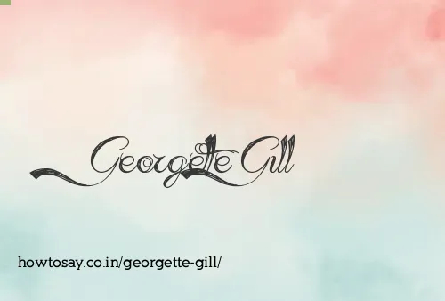 Georgette Gill