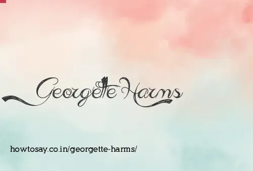 Georgette Harms