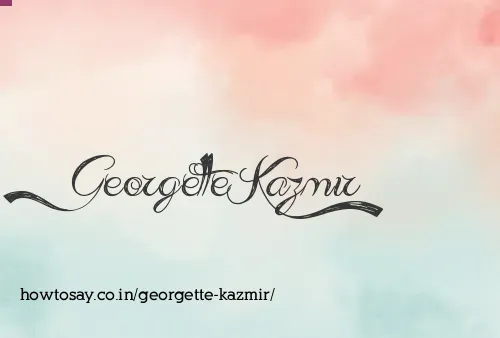 Georgette Kazmir