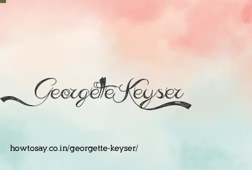 Georgette Keyser
