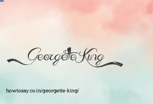 Georgette King