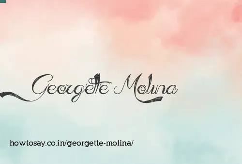 Georgette Molina