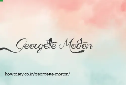 Georgette Morton
