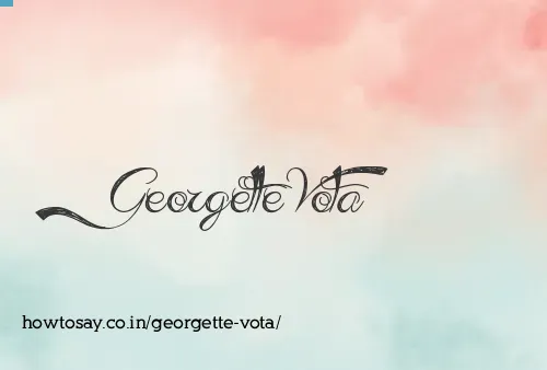 Georgette Vota