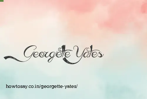 Georgette Yates