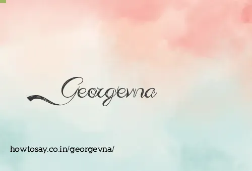 Georgevna