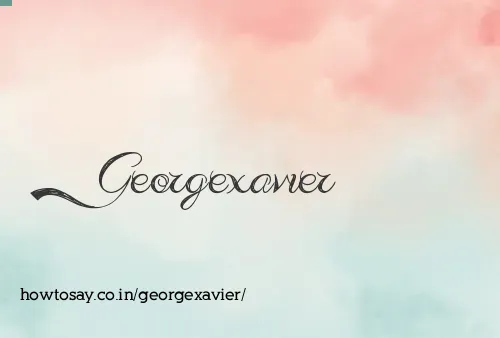 Georgexavier