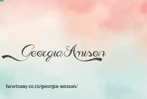 Georgia Amison