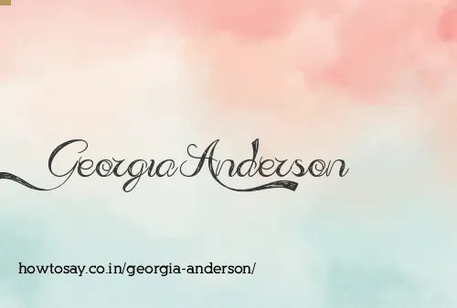 Georgia Anderson
