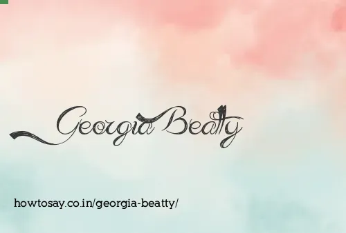 Georgia Beatty