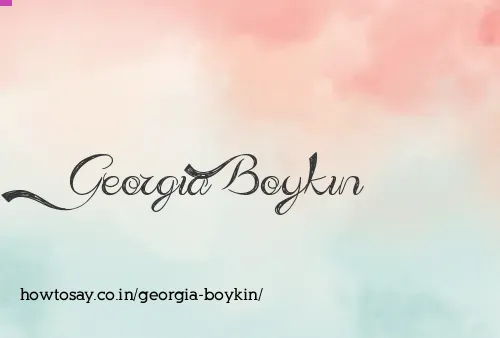 Georgia Boykin