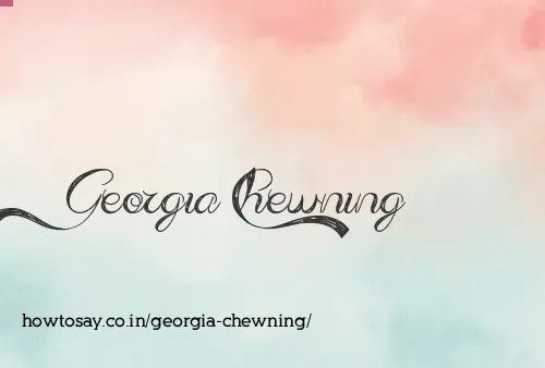 Georgia Chewning