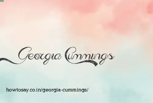 Georgia Cummings