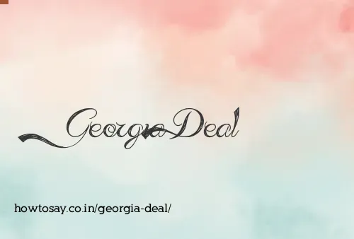 Georgia Deal
