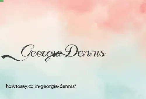 Georgia Dennis