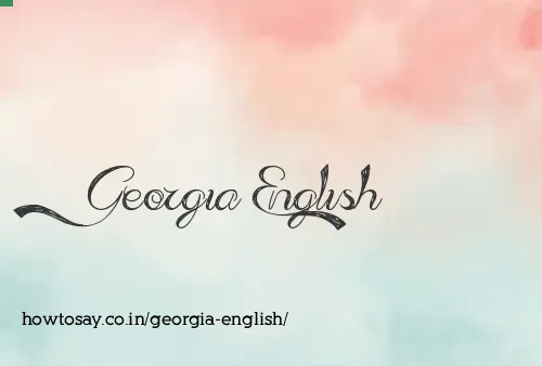 Georgia English