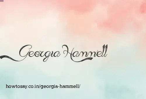 Georgia Hammell