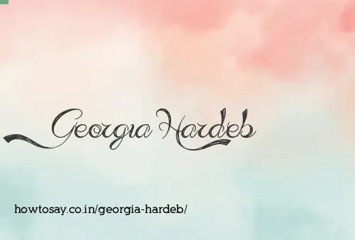 Georgia Hardeb