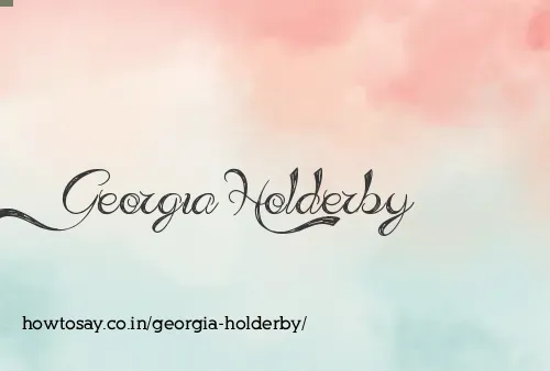 Georgia Holderby