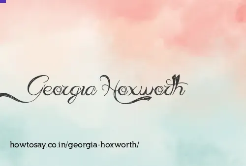 Georgia Hoxworth