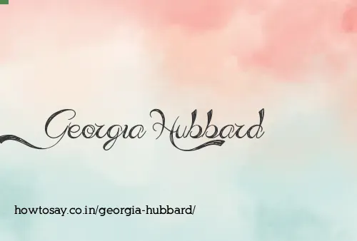 Georgia Hubbard