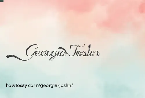 Georgia Joslin