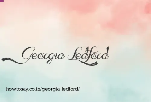 Georgia Ledford