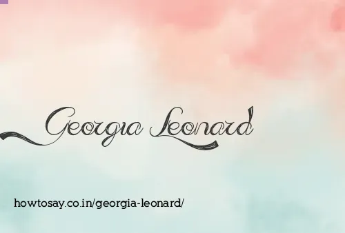 Georgia Leonard